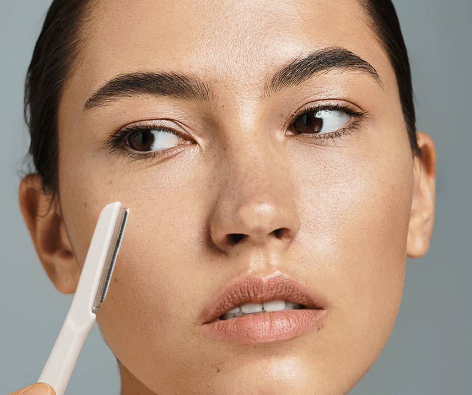 Dermaplaning application